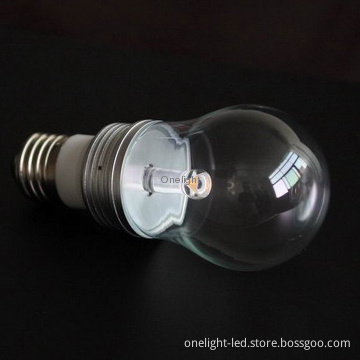 LED Transparent Bulbs with High Luminous, Lower Energy Cost, Long Time